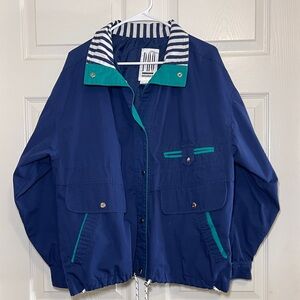 PAO original nautical inspired navy blue, stylish, vintage trendy jacket